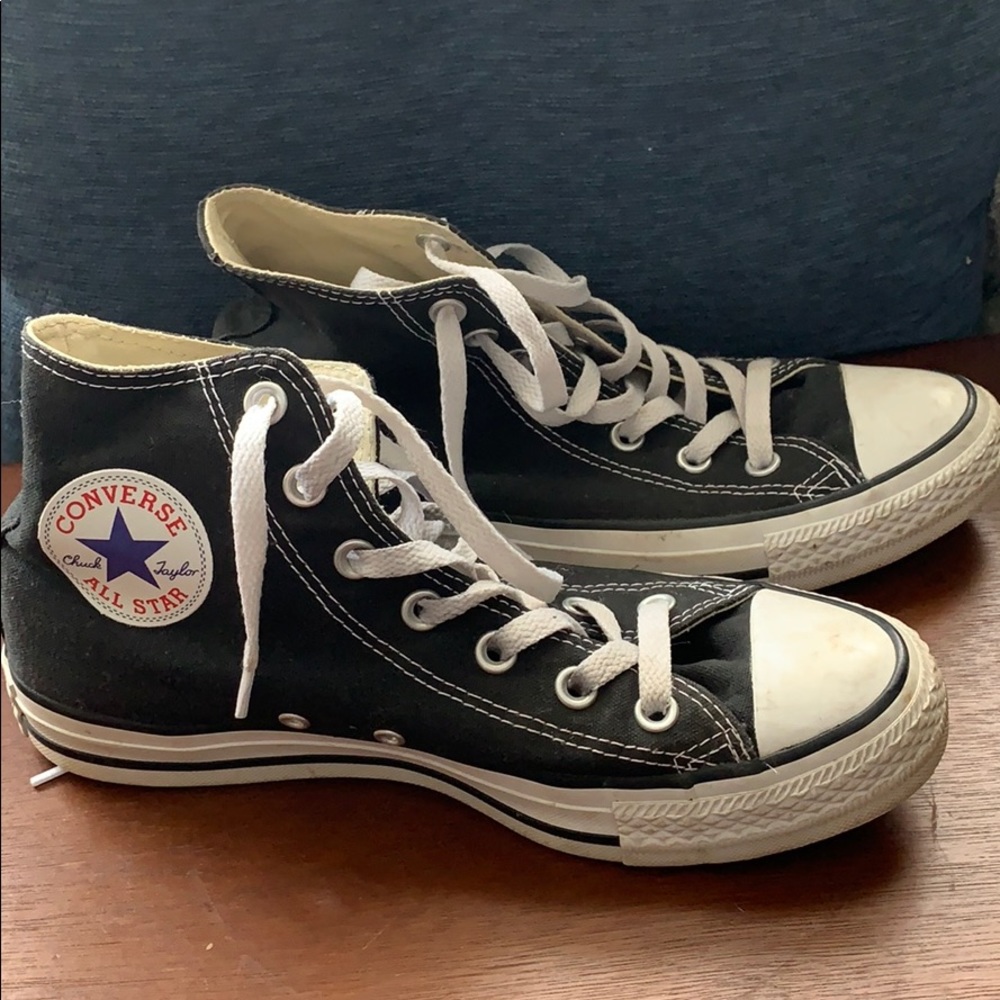 Black High Top Converse